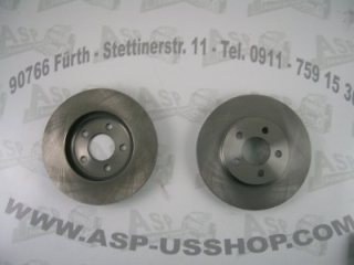 Bremsscheibe Vorne - Brake Rotor Front  LeBaron + Voyger 85-91